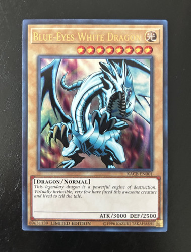 Blue eyes white - white, dragon