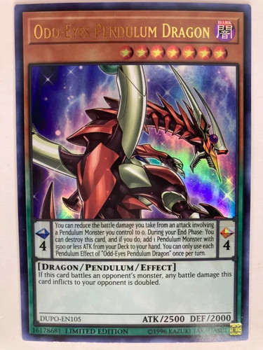 Odd eyes pendulum dragon - odd-eyes,
