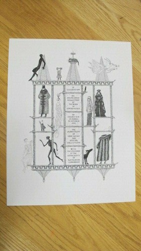Raro poster edward - edward, gorey