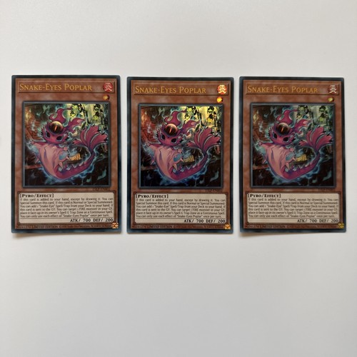 Snake eyes poplar - x3, playset