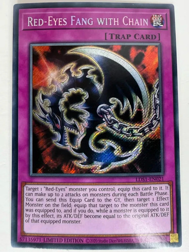 Red eyes fang with - chain,