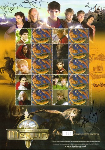 Rare merlin stamp - rare,