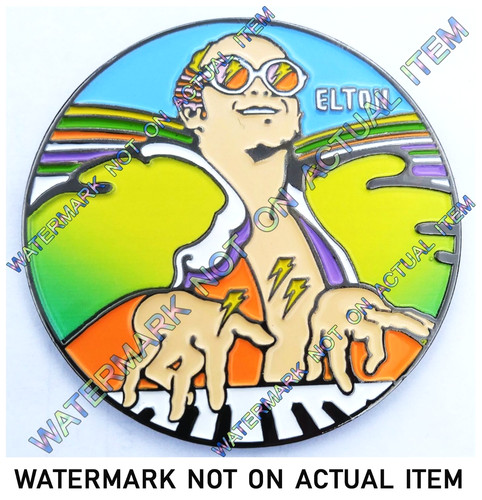 Elton john pin - pin, mago